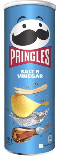 Kartulikrõpsud PRINGLES soola ja äädikaga, 165g