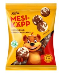 Riisiampsud KALEV Mesikäpp piimašokolaadis, 140g