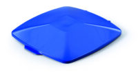Kaas prügikastile DURABIN® 40L, sinine, ristkülikukujuline