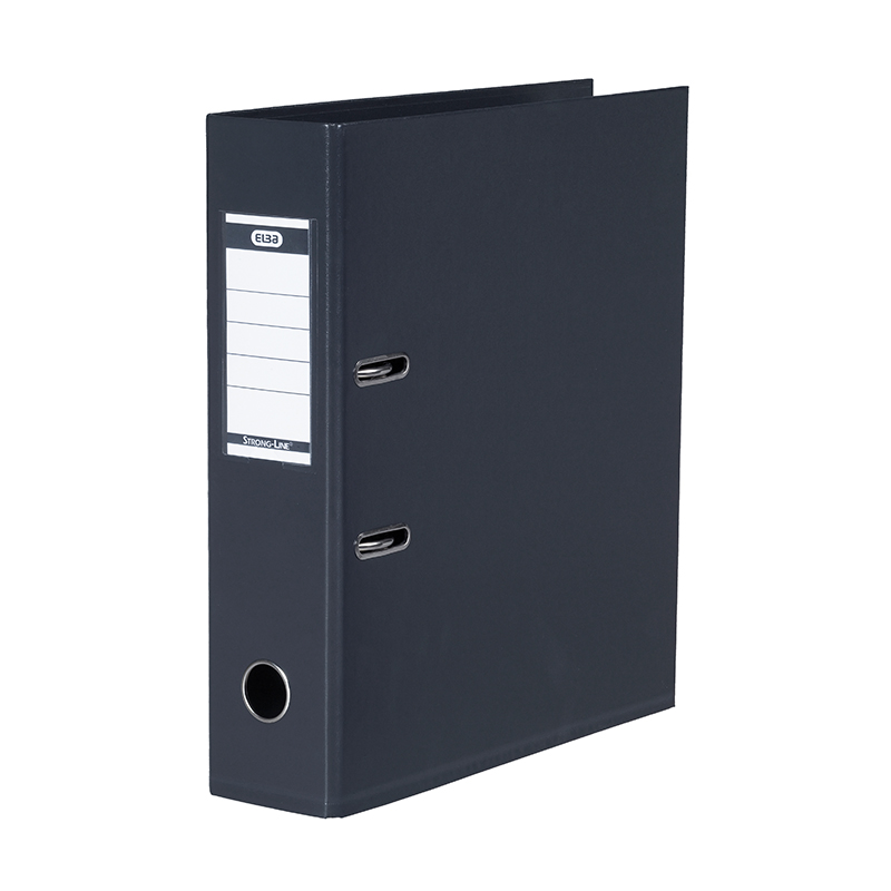 Registraator ELBA Strong-Line A4 80mm PP tugevdusribaga, antratsiit