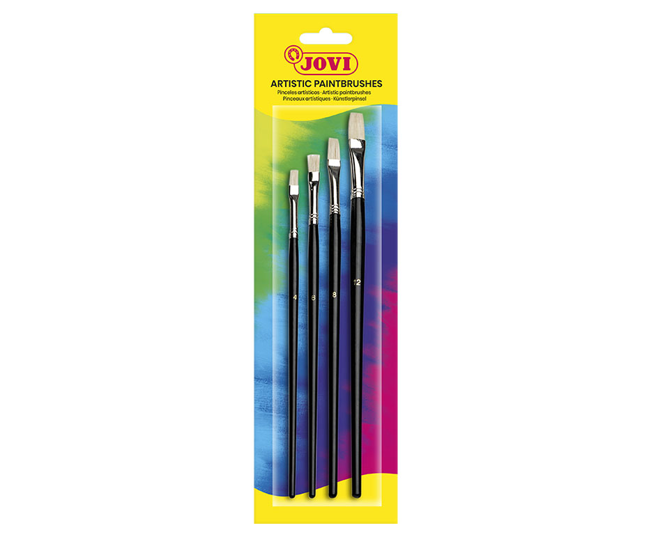 Pintsel JOVI, 4tk, lapik