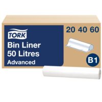 Prügikotid TORK B1, 50L, 25tk, valge