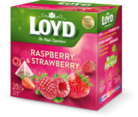 Tee LOYD vaarika- ja maasikamaitseline 20 x 2g