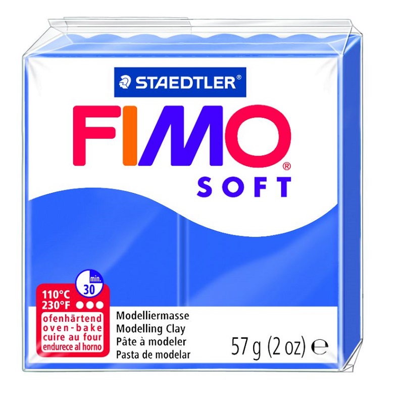 Voolimismass FIMO SOFT 57g, briljantsinine