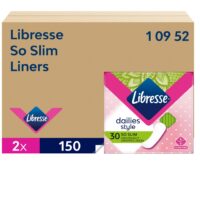 Libresse Pl So Slim hügieenisidemed, 2 x 150 tk, 10952