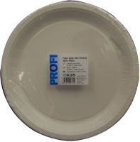 Papptaldrik, Profi,valge, D - 26cm, 50tk / pakis