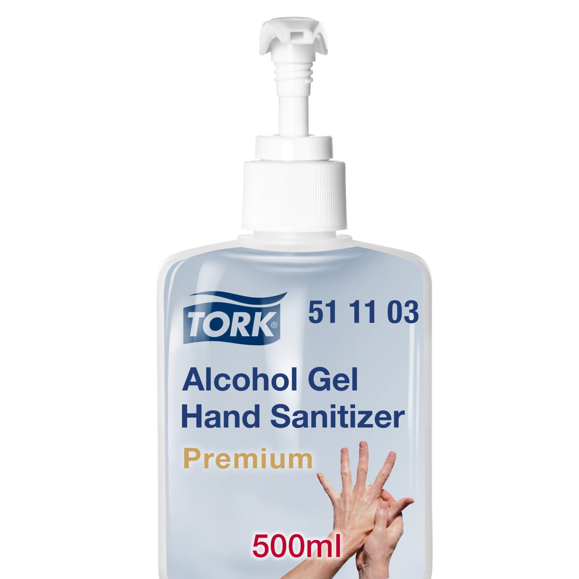 Kätepuhastusvahend desinfitseeriv Tork 500ML 511103, geel