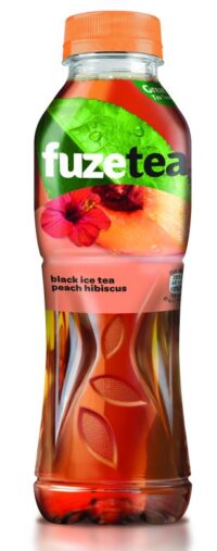 Jäätee FUZE TEA, virsik ja hibiskus, 0,5 l