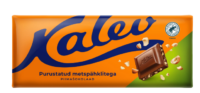 Piimašokolaad KALEV purustatud metspähklitega, 190g