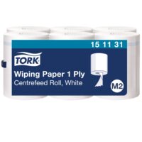 Rullpaberrätikud Tork M2, 275mx21,5cm, 1-kih, valge,, 151131, 1 tk