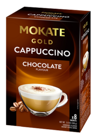 Cappuccino MOKATE GOLD kohvijook šokolaadimaitseline 12.5g x 8