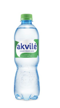 AKVILE Karboniseeritud looduslik mineraalvesi 0,5 L
