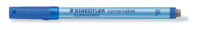 OHP kilemarker Staedtler Lumocolor F/0,6 mm, kustutatav, sinine