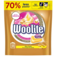 Geelkapslid WOOLITE PRO-CARE 33 tk / pakk