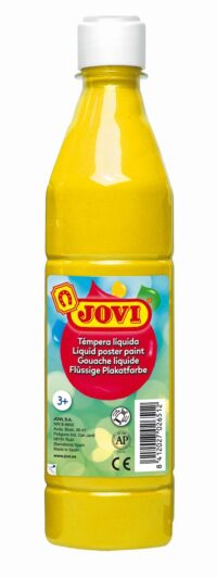Guaššvärv JOVI, kollane, 500ml