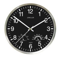 Seinakell UNILUX WETTY 30cm termomeetri ja hügromeetriga