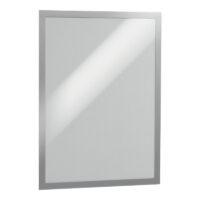 Iseliimuv infohoidja magnetkinnitusega DURABLE DURAFRAME A3, hõbehall, 2 tk