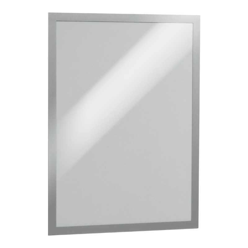 Iseliimuv infohoidja magnetkinnitusega DURABLE DURAFRAME A3, hõbehall, 2 tk