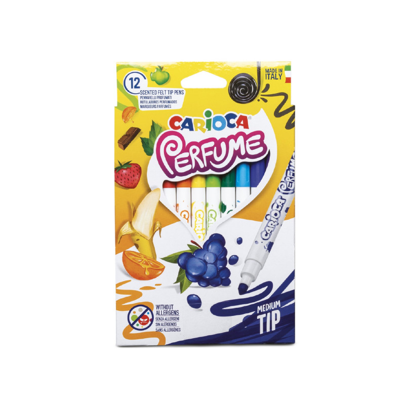 Viltpliiatsid CARIOCA Perfume Xplosion, 12 tk