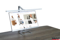 Laualamp SUN-FLEX®SCREENLITE, ekraani valgustamisek, valge