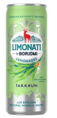 Karastusjook BORJOMI Limonati, Tarhun 330ml CAN