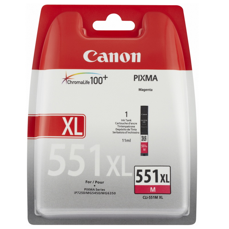 Tint Canon CLI-551XL (6445B001), magenta