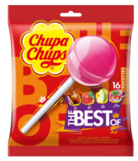 Pulgakommid kotis CHUPA CHUPS Best of Bag 10tk, 120g