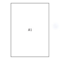 Joonistuspaber A1, 640x900mm, 170 g/m2, 20 lehte