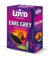 Maitsestatud must tee LOYD Earl Gray, 100g
