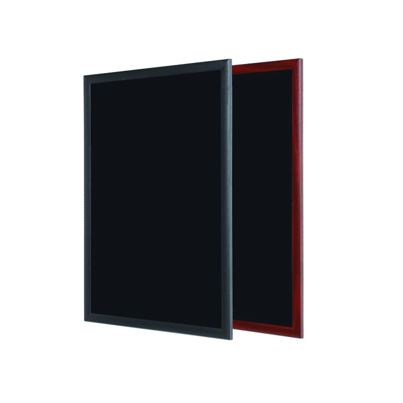 Kriiditahvel BI-OFFICE 60x45, must puitraam, must
