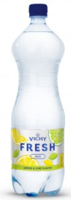 Gaseerimata sidruni-laimimaitseline vesi, VICHY FRESH 1,5 L, PET