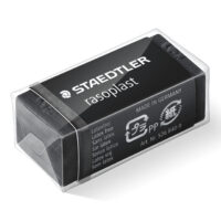 Kustutuskumm STAEDTLER Rasoplast B40, must