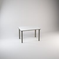 Kirjutuslaud IDRA 120x80 cm (T2-T6), reguleeritav, valge