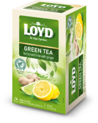 Roheline tee Loyd sidruni, laimi ja ingveriga 20x1.7g