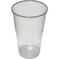 Joogitops plastist PET 500ml – transparent 12tk/pk