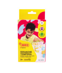 Guaššvärvid JOVI, pastell, 6 tk + pintsel