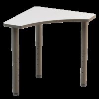 Laud SPICA, reguleeritav, 70x70 cm (T2-T6) valge