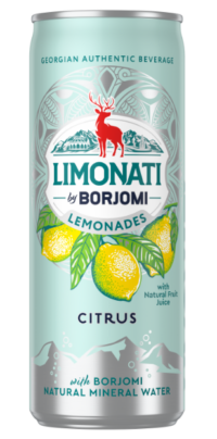 Karastusjook BORJOMI Limonati, sidrunimaitseline 330ml CAN