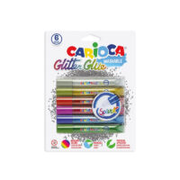 Dekoratiivliimid CARIOCA 10.5ml, 6 värvi