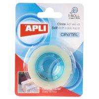 Teip Apli Crystal 19mmx33m, läbipaistev kirgas
