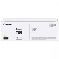 Toonerikassett Canon T09 (3017C006) YL kollane 5.9K OEM (originaal)