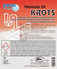 Puhastusvahend kanalisatsiooni Ewol Professional Formula EX 1L (Krot)