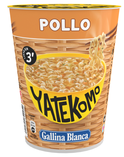 Kiirnuudlid YATEKOMO kanamaitselised topsis, 60g