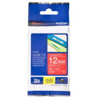 Markeerimislint Brother TZE-435, 12mm valge/punasel