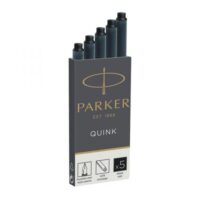 Tindiballoonid Parker Quink must, 5 tk