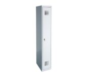 Kapp metallist 1 uksega, suurusega 300x500x1800 mm, hall