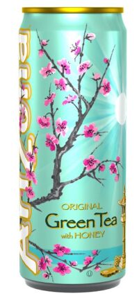 Roheline tee meega ARIZONA 0,33 l purk
