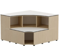Plokk GRAU Agora C, 78x120x120, valge