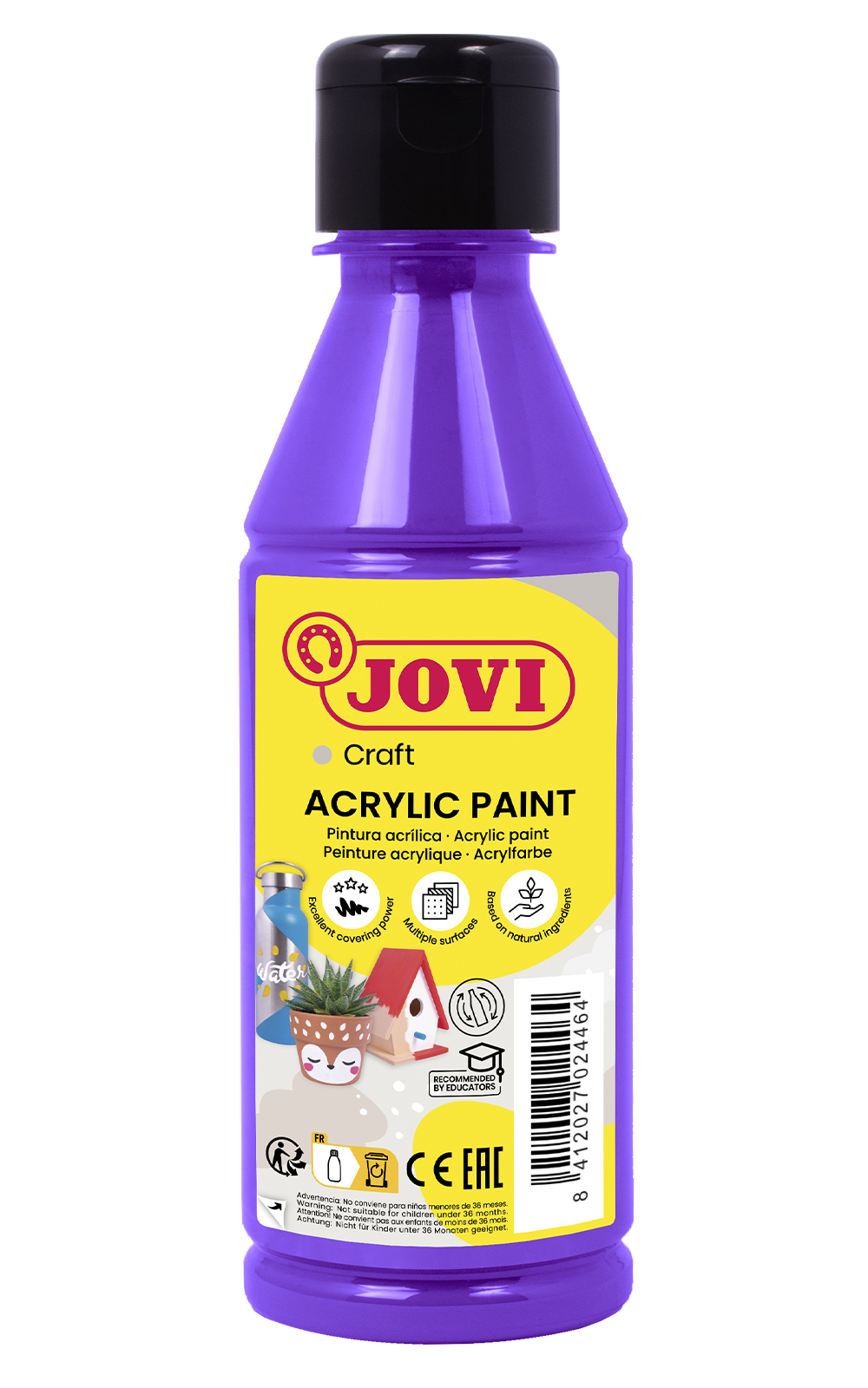 Akrüülvärv JOVI, 250ml, lilla