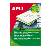 Etiketid Apli ILC 70x37, ümbertöödeldud, 100l/pk 3Re